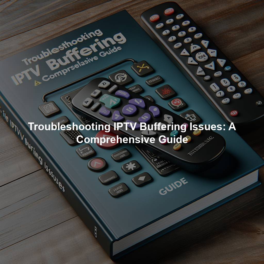 Troubleshooting IPTV Buffering Issues: A Comprehensive Guide