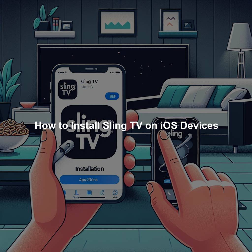 How to Install Sling TV on iOS Devices